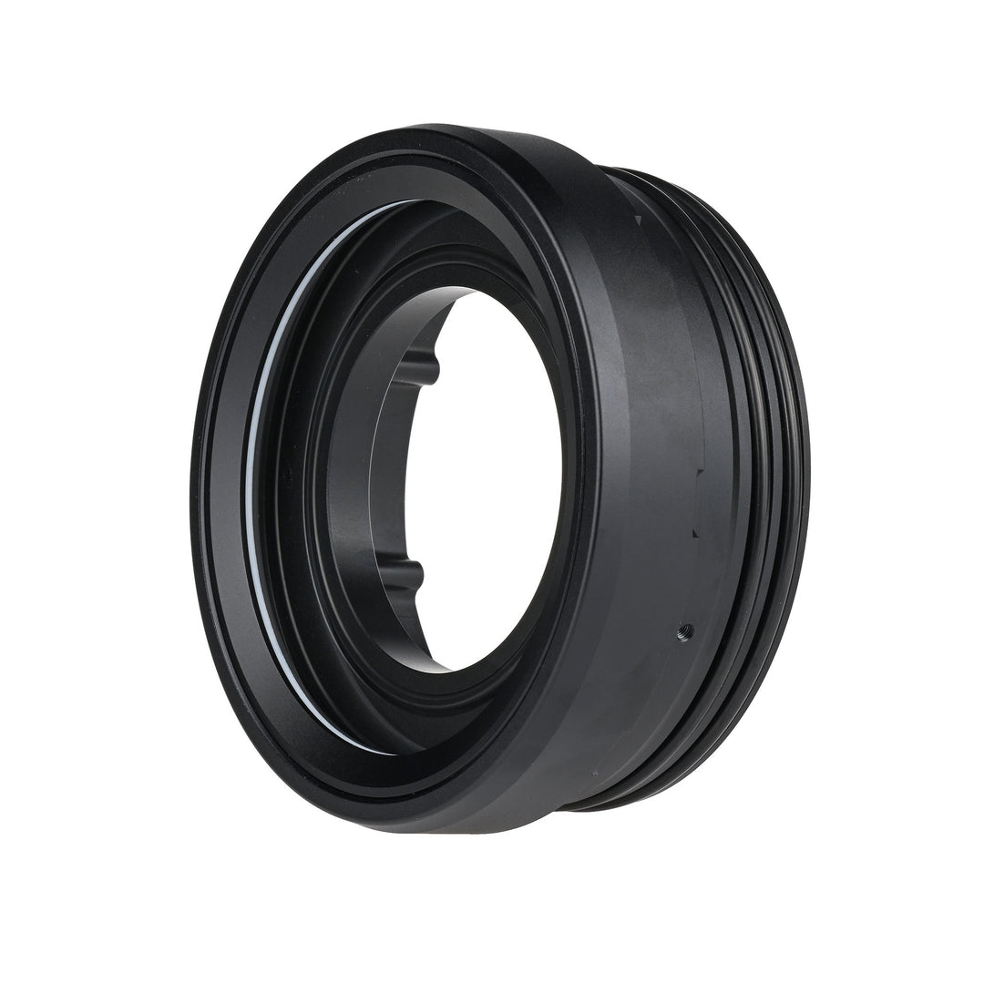 光学ガラス製サブシーフランジおよびエンドキャップ