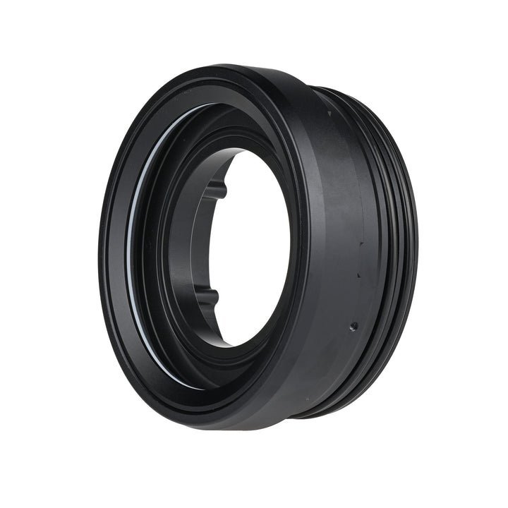 光学ガラス製サブシーフランジおよびエンドキャップ