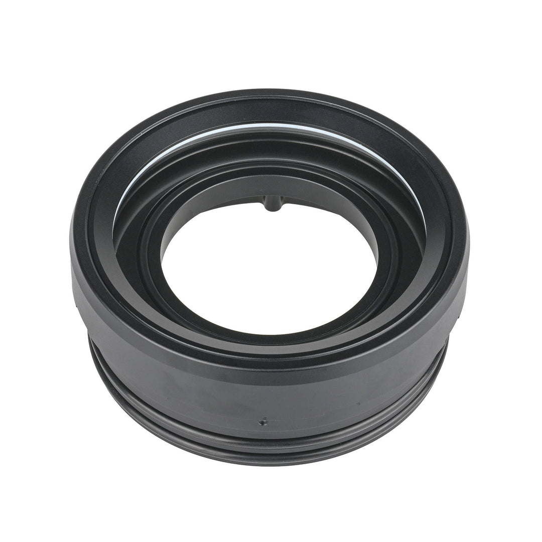 光学ガラス製サブシーフランジおよびエンドキャップ