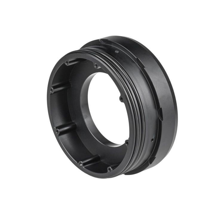 光学ガラス製サブシーフランジおよびエンドキャップ