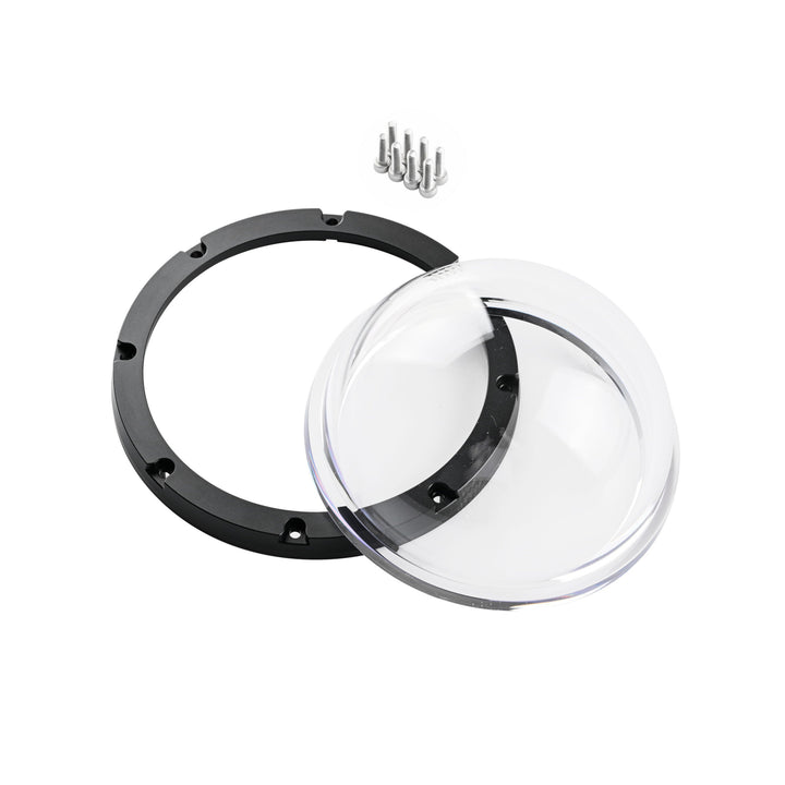 光学ドーム型水中エンドキャップ