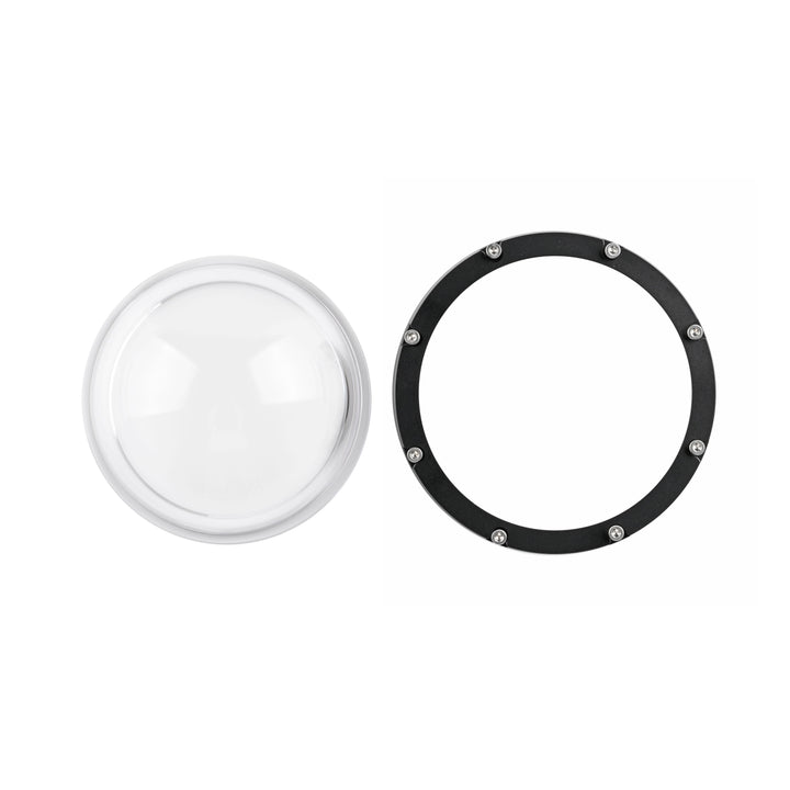 光学ドーム型水中エンドキャップ