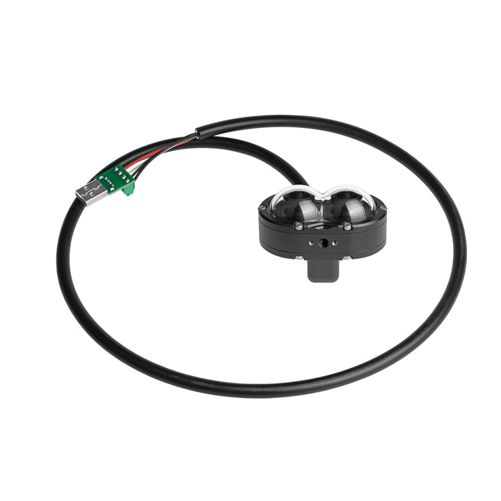 Blu-Vision Fish-Eye Binocular Video Camera