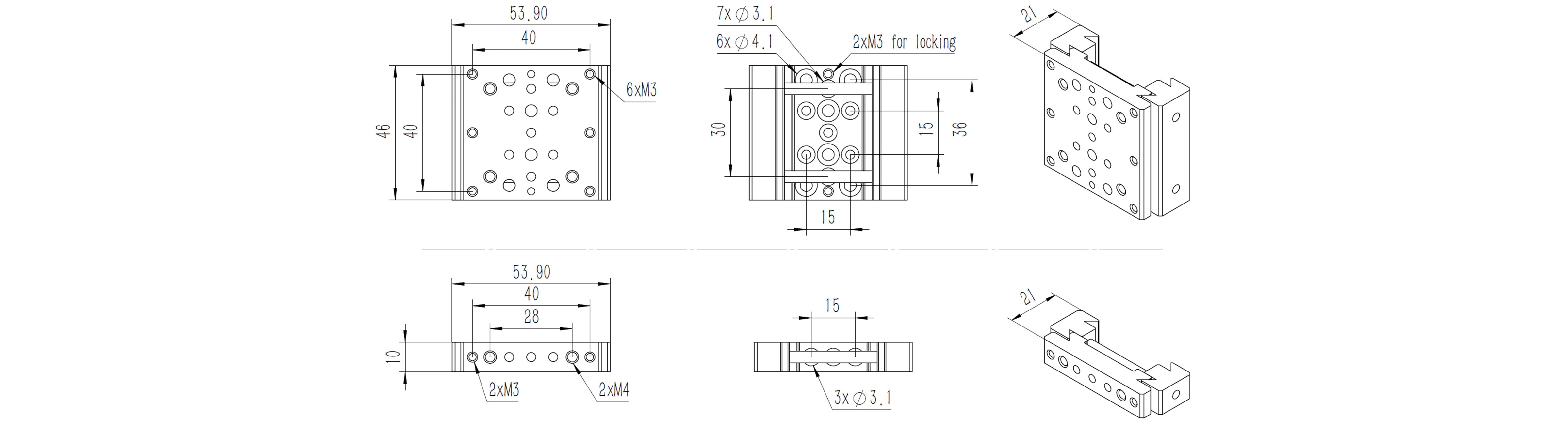 Large Middle Image